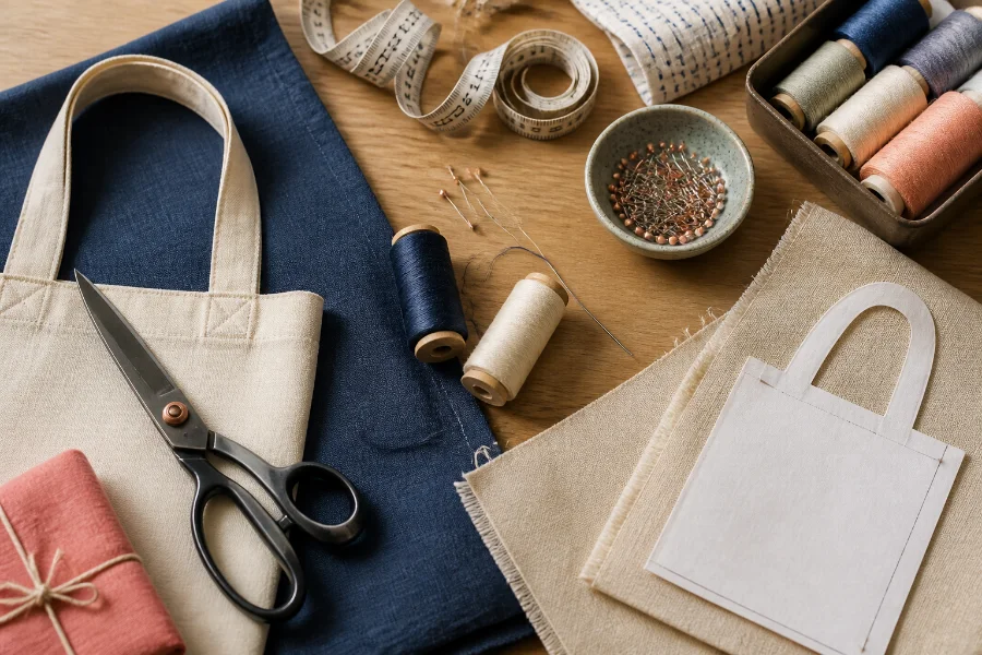 Sewing course materials